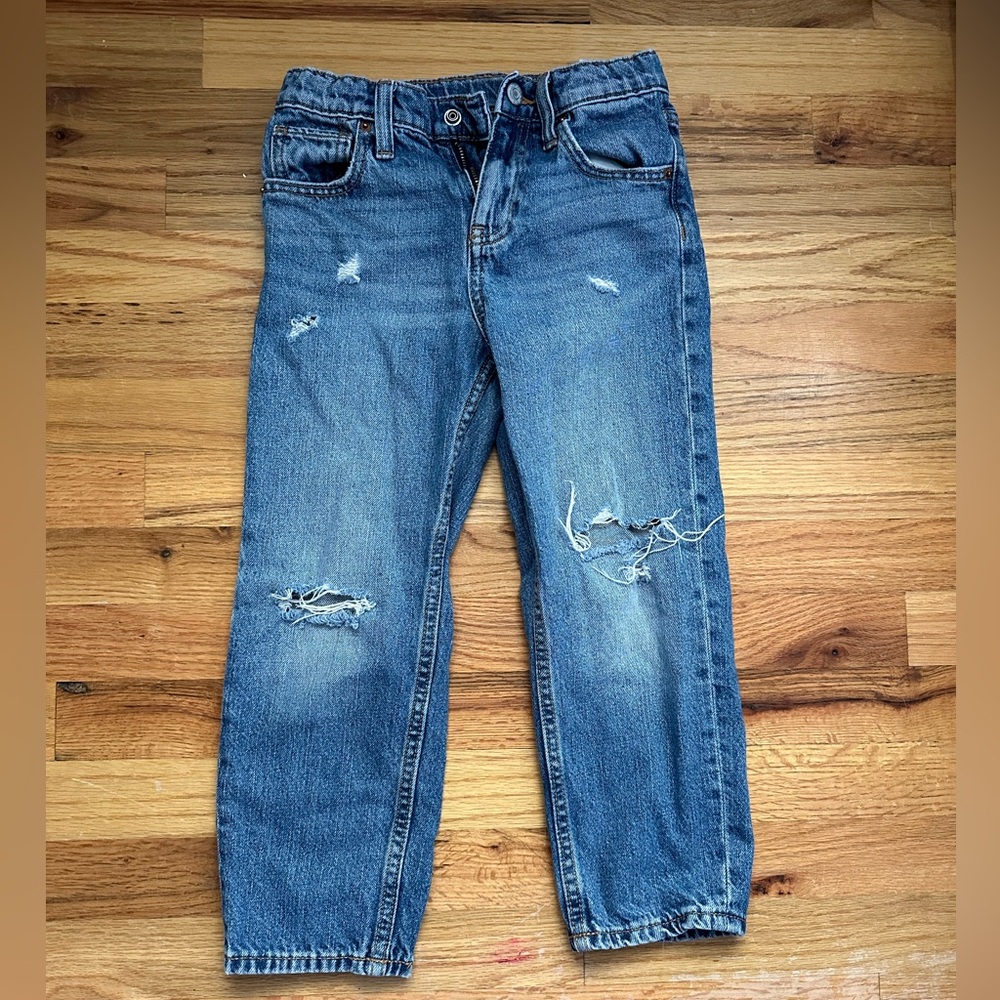Old Navy Size 7 Girls Slouchy Straight Jeans